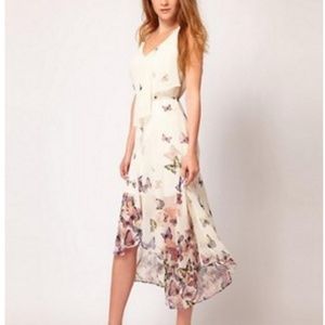 Asos butterfly dress in new condition